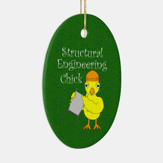 Chick Keramik Ornament (Rechts)