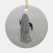 Chick Keramik Ornament (Vorne)