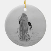 Chick Keramik Ornament (Hinten)