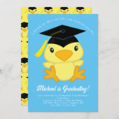 Chick Kid Kindergarten Elementarstudio Party Einladung (Vorne/Hinten)