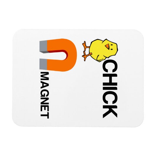 CHICK MAGNET (Horizontal)