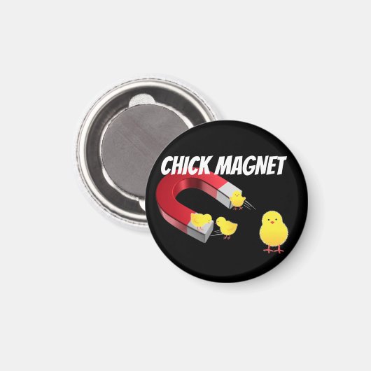 CHICK Magnet (Vorderseite/Rückseite)