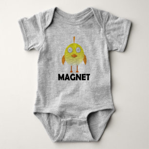 Chick Magnet - Baby Jersey Bodysuit Baby Strampler