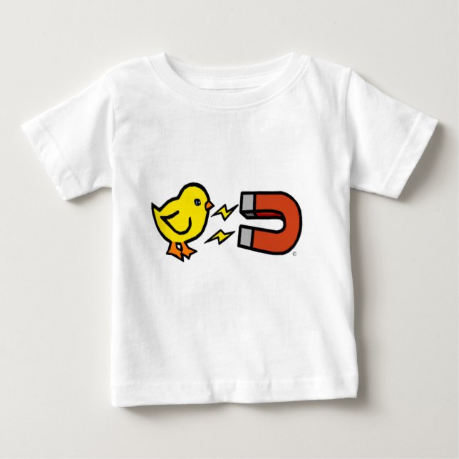 Chick Magnet Baby T-shirt (Vorderseite)