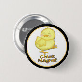 Chick Magnet Button (Vorne & Hinten)