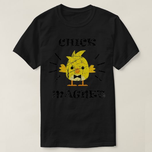 Chick Magnet Cute Easter Funny Vintage  T-Shirt (Design vorne)