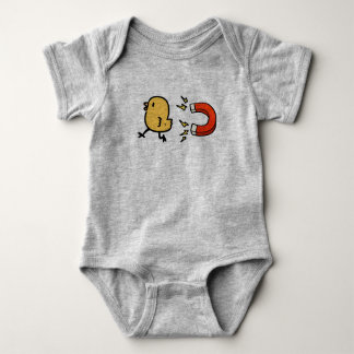 Chick Magnet Funny Baby One Piece Baby Strampler