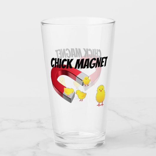 CHICK Magnet Glas (Vorderseite)