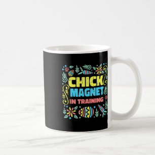 Chick Magnet im Training Osterfest Gewitterte Eize Kaffeetasse