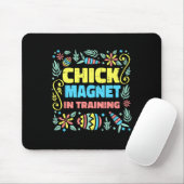 Chick Magnet im Training Osterfest Gewitterte Eize Mousepad (Mit Mouse)