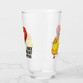 Chick Magnet individuelle Name Glas (Links)