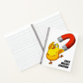 Chick Magnet individuelle Name Notizblock (Innenseite)