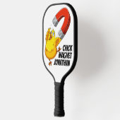 Chick Magnet individuelle Name Pickleball Schläger (Links)