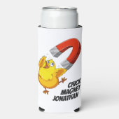 Chick Magnet individuelle Name Selters Dosenkühler (Seltzer Vorderseite)