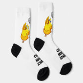 Chick Magnet individuelle Name Socken (Rechts)