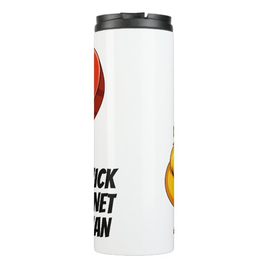 Chick Magnet individuelle Name Thermosbecher (Rückseite)