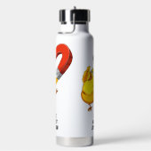 Chick Magnet individuelle Name Trinkflasche (rechts)