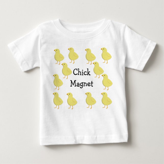 Chick Magnet Kleinkind Shirt (Vorderseite)