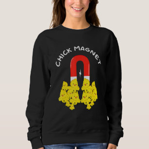 Chick Magnet Osterpuppe Ostersonntag Feiertag Ch Sweatshirt