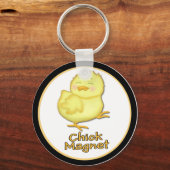 Chick Magnet Schlüsselanhänger (Vorderseite)