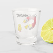 CHICK Magnet Schnapsglas (Rückseite)