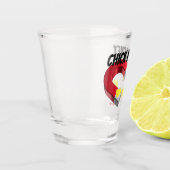 CHICK Magnet Schnapsglas (Links)
