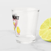 CHICK Magnet Schnapsglas (Rechts)