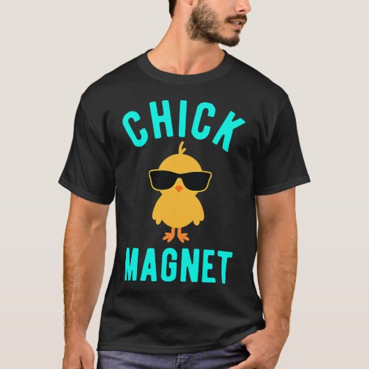 Chick Magnet Shirt Ostern Shirt für Jungen Kind (Vorderseite)