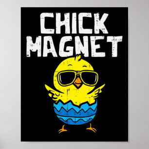 Chick Magnet Sonnenbrille Ei Niedlich Osterjunge K Poster