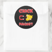 Chick Magnet Sticker (Tasche)