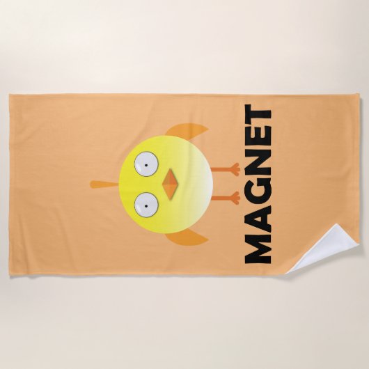 Chick Magnet - Strandtuch (Vorderseite)