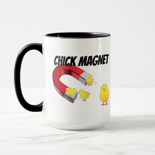 CHICK Magnet Tasse (Links)