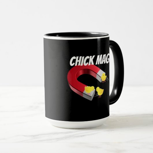 CHICK Magnet Tasse (VorderseiteRechts)