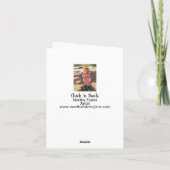 Chick "n Boots Karte (Rückseite)