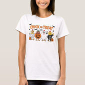 Chick Or Treat Halloween T-Shirt (Vorderseite)