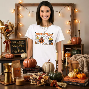 Chick Or Treat Halloween T-Shirt