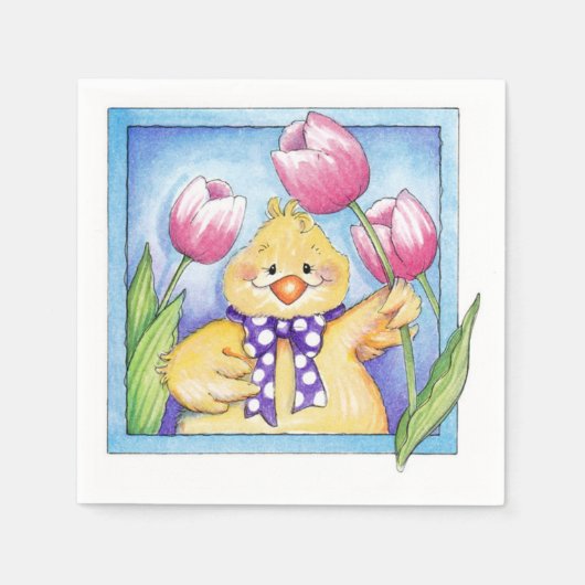 Chick - Paper Napkins Serviette (Vorderseite)