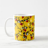 Chick Pattern Kaffeetasse (Links)