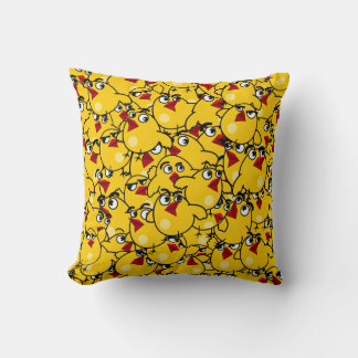 Chick Pattern Kissen