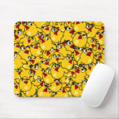 Chick Pattern Mousepad (Mit Mouse)
