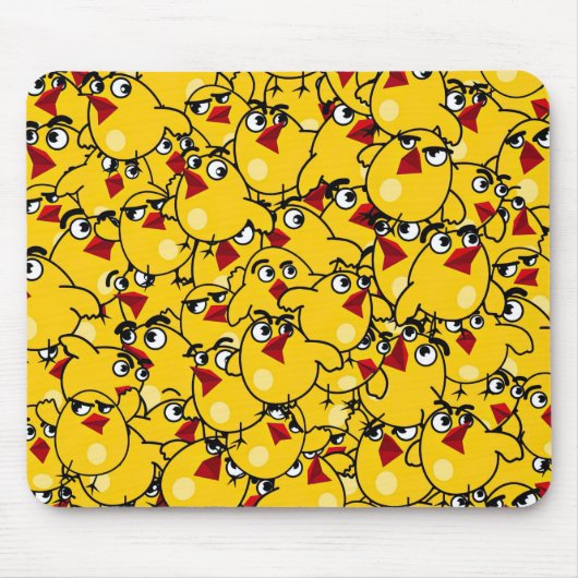 Chick Pattern Mousepad (Vorne)