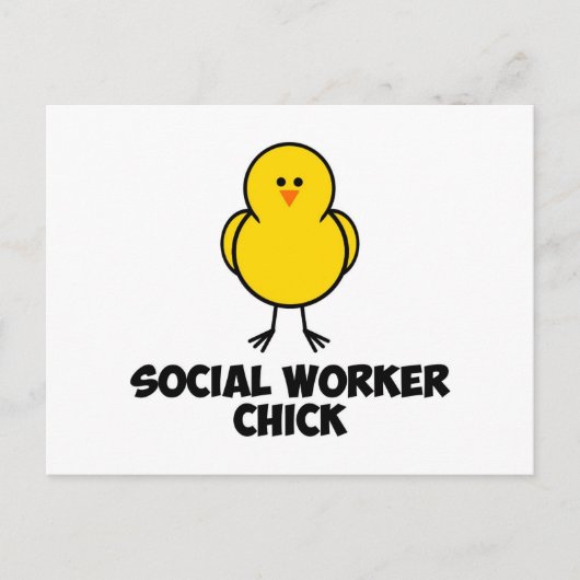 Chick Postkarte (Vorderseite)