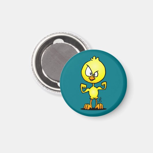 Chick Power Magnet (Vorderseite/Rückseite)
