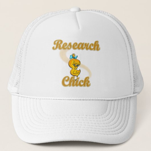 Chick Research Truckerkappe (Vorderseite)