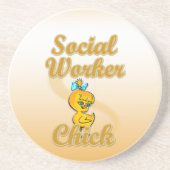 Chick Sandstein Untersetzer (Vorne)