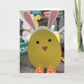 CHICK SENDS **EASTER WISHER** KARTE (Vorderseite)