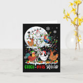 Chick Squad Xmas Group Karte (Gelbe Blume)