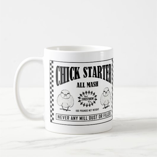 CHICK STARTER KAFFEETASSE (Links)