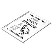 CHICK STARTER NOTIZBLOCK (Linke Seite)
