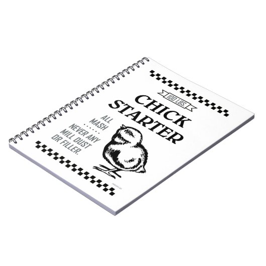 CHICK STARTER NOTIZBLOCK (Linke Seite)